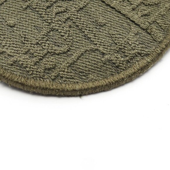 Dior Waist Bag Saddle Black Khaki Canvas - Picture 5 of 10